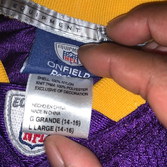 Brett Favre Minnesota Vikings Jersey - Picture 3 of 4